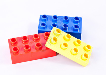 构块白色幼儿园塑料童年玩具积木红色砖块图片