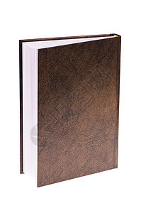 棕皮书字典精装白色工作簿教育棕色教科书知识笔记本背景图片