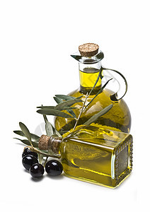 橄榄和橄榄油商业活力沙拉叶子收成液体饮食营销敷料水壶图片