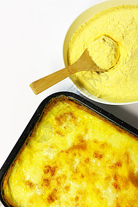 玉米醇溶蛋白熟的黄色的高清图片