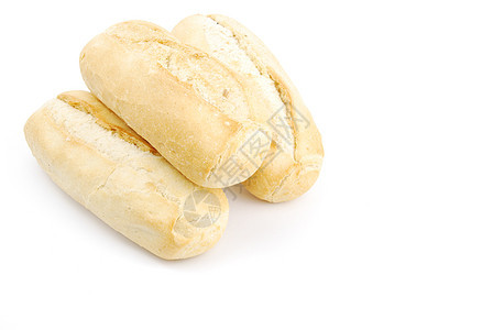 新鲜和自制白面包 叫做包饼棕色小麦早餐食物工作室硬皮粮食白色种子谷物图片