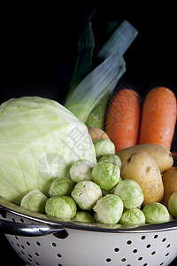 荷兰冬季蔬菜 垂直型图片