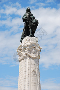 里斯本的Pombal雕像图片