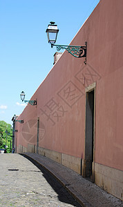 街灯站街道胡同城市玻璃灯泡金属历史性古董历史灯柱图片