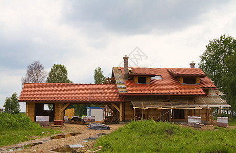房屋建筑建筑学木材进步大厦住宅小屋平房房子门廊框架图片