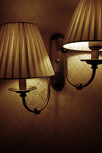 灯光模糊的墙灯照片材料剪贴簿酒店纺织品墙纸金属阴影灯笼条纹蕾丝图片