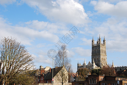 格鲁斯特大教堂英语国标信仰教会城市景观宗教崇拜建筑学地标图片