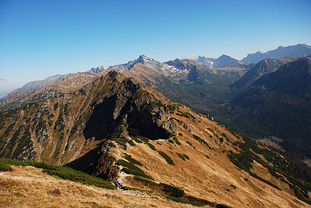 塔塔山山峰热情海拔顶峰冒险图片