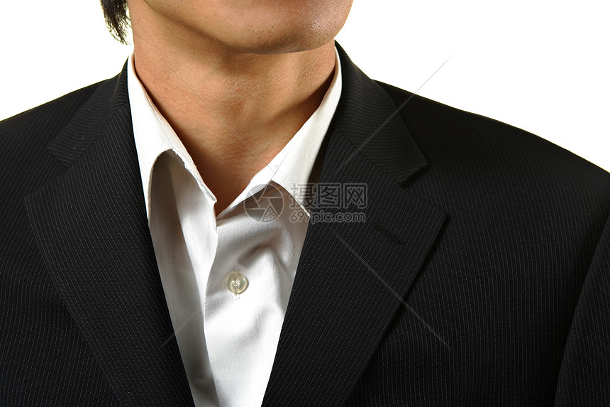 商业西装公司管理人员领带脖子蓝色衣服衣领人体条纹翻领男人高清图片下载-正版图片320582871-摄图网