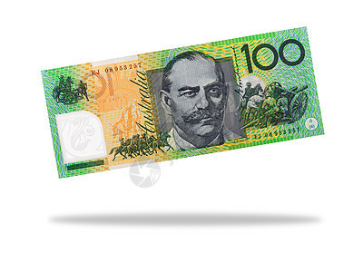 澳大利亚 100美元注 美元货币蓝色收藏现金笔记图片