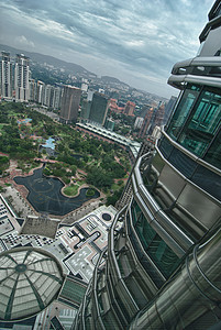 从吉隆坡查看假期建筑城市玻璃天空商业景观市中心金属技术图片