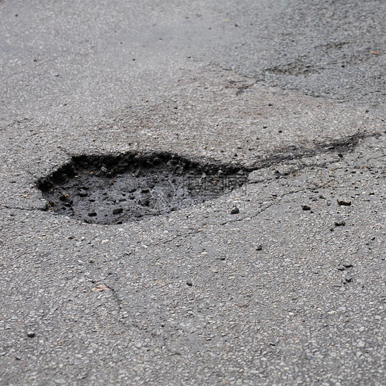坑洞损害沥青危险安全街道图片