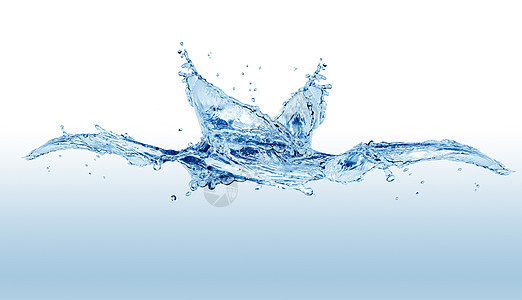 溢水飞溅饮食液体气泡设计冷饮口渴元素饮料蓝色图片