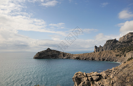 海和山海岸线假期山脉风景海滩支撑地形土地旅行海洋图片