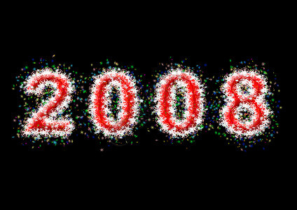 从雪花和星号中提取的用户数  2008年红色火花小路框架脚印礼物装饰品浆果黑色焰火图片