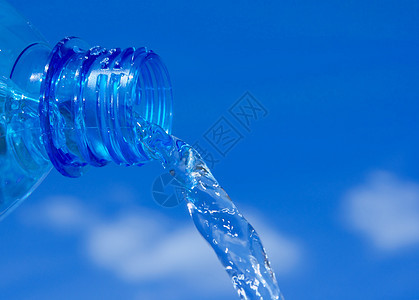 水塑料晴天矿物水滴生活宏观瀑布脖子日光茶点图片