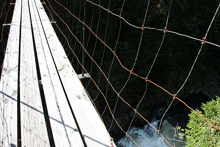 悬吊桥荒野图片