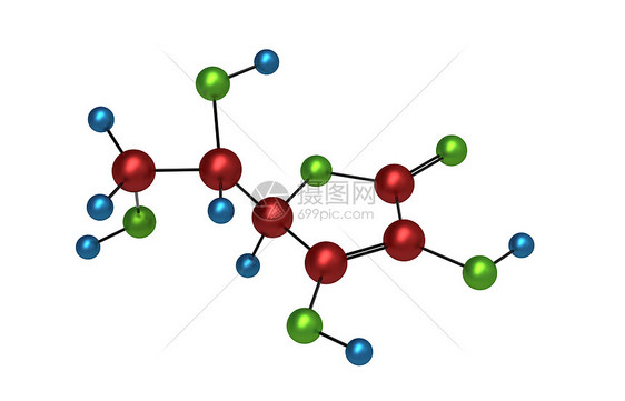 维生素C分子图片