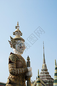 守卫泰国皇宫的巨人图片