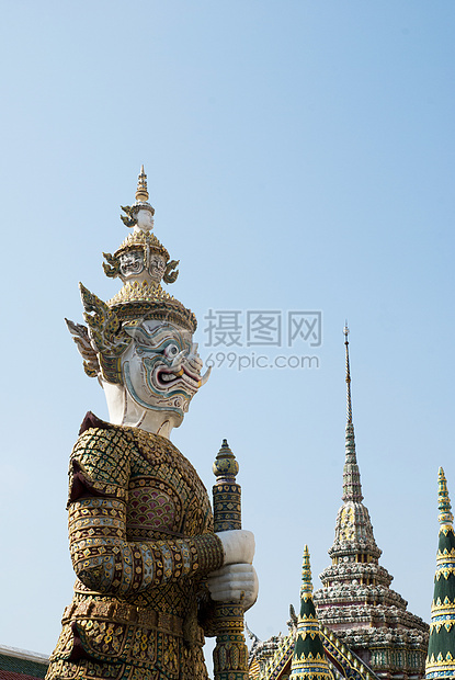 守卫泰国皇宫的巨人图片