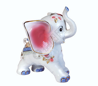 陶瓷大象雕像图片