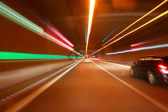 隧道车交通橙子运动汽车山脉城市街道车辆速度通道图片
