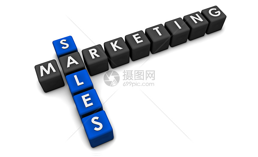 销售与营销插图广告战略零售互联网技术公司金融商业网络图片