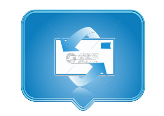 图标全球插图商业邮件按钮图标集技术标识反射通讯图片