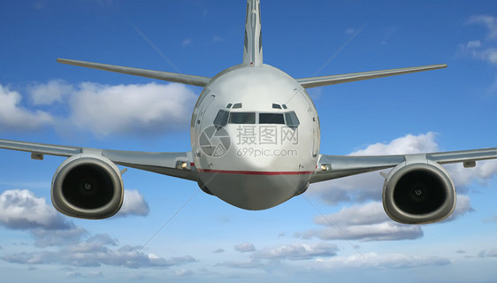 飞机飞行喷射多云运输翅膀旅游商用飞机旅行引擎墙纸图片