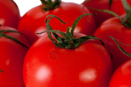番茄饮食烹饪红色食物植物营养叶子宏观蔬菜圆形图片