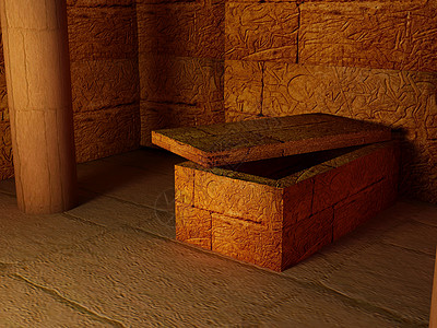 埃及旅游棺材石头柱子金字塔寺庙石棺插图文字艺术图片