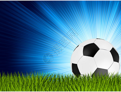 足球或草地足球 EPS 8飞行竞争插图运动蓝色天空划痕竞赛沥青锻炼图片