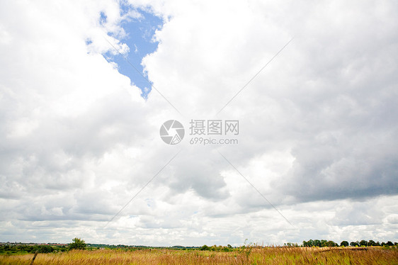 云天空天气草地地平线环境植物全景农村场地照片图片