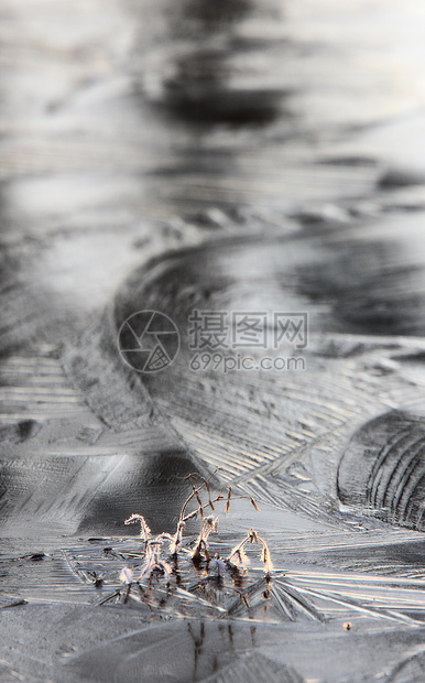 冰面反射抽象设计宏观圆圈白色玻璃图片