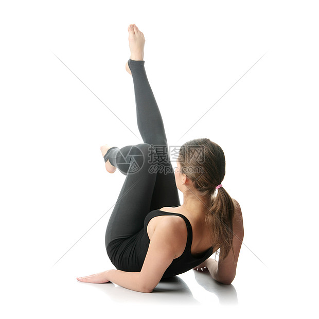 适合性女孩橘皮训练女士调子重量运动体操有氧运动饮食图片