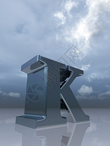 铬k反射字体合金插图错误字母地平线天空图片