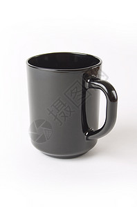 黑陶咖啡和茶杯图片