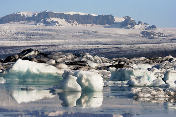 冰岛Jokusarlon冰川湖图片