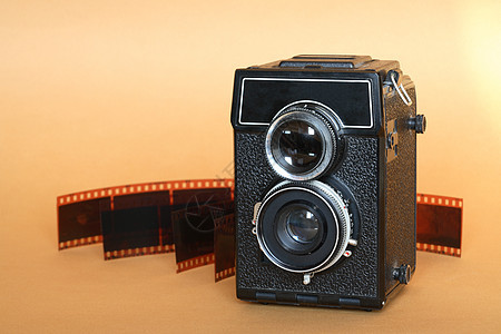 旧相机对象电影业摄影创造力电影镜片照片艺术图片