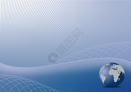 用于设计业务的抽象蓝色背景插图 coName品牌网站推广会议身份漩涡地球推介会互联网商业图片