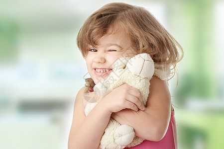 一个5岁女孩的肖像女孩们眼睛工作室乐趣头发喜悦女儿快乐幼儿园微笑图片