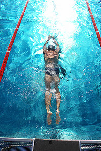 游泳者海浪游泳优胜者蓝色力量运动竞赛娱乐活动运动员图片