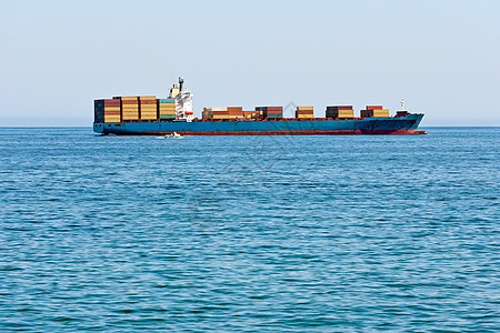 货物货船运输经济出口后勤商品货运国际海洋金属船运图片