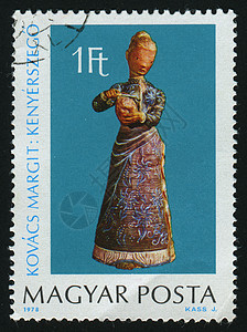 邮票卡片艺术邮件女士食物集邮信封邮局陶瓷雕塑图片