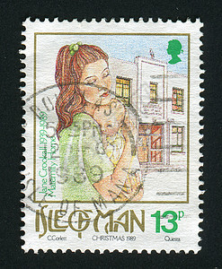 邮票卡片邮戳生活母亲妈妈邮局邮资家庭新生父母图片