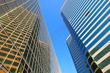 办公大楼城市中心金融建造天空白色建筑景观总部黑色图片