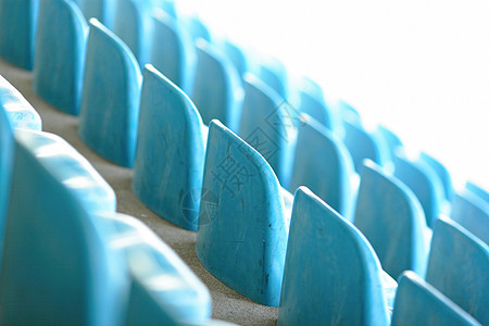 体育场座位塑料椅子数字足球观众人群游戏体育馆运动长椅图片