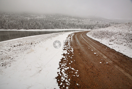 里瑟湖冬季公园支撑水平旅行冰雾水域风景天气开放图片