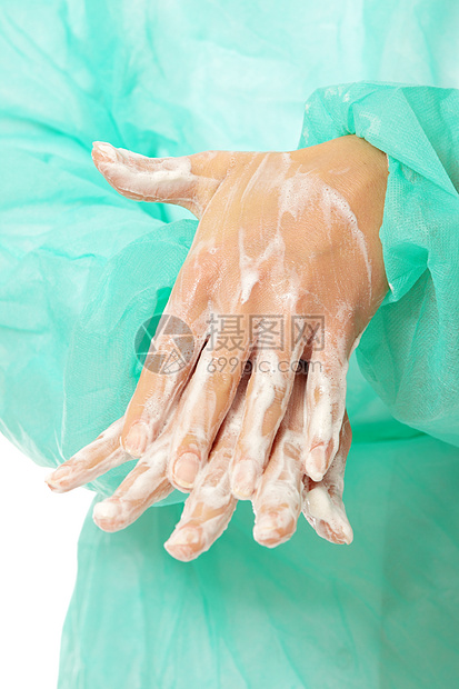 女性外科医生洗手手术感染诊所控制制服技术员专家临床龙头保健图片