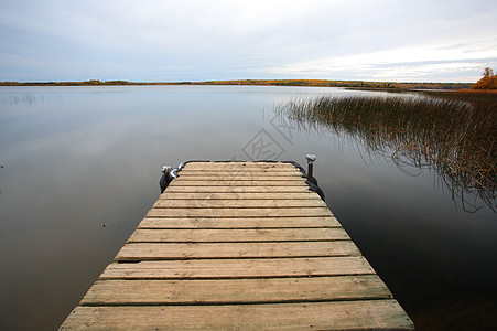 Meadow湖公园穆斯托斯湖码头图片